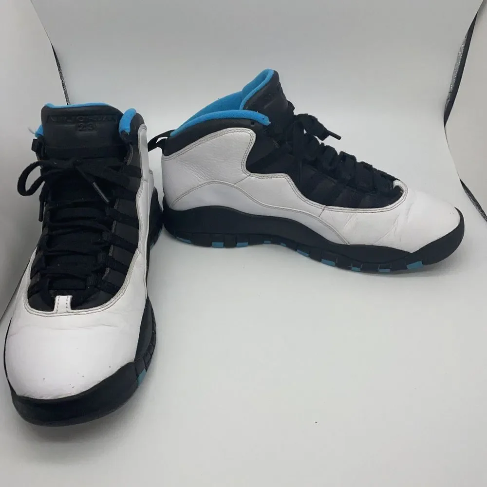 Jordan 10 Retro Powder Blue‎ 2014 Size 11.5- Missing Insoles